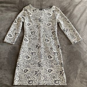 Women’s floral print tight dress